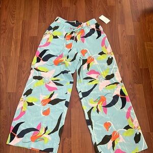 a new day Blue and Pink Wide Leg Pants